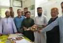 রায়মাঝিড়া স্কুলের নবাগত শিক্ষককে সংবর্ধনা প্রদান